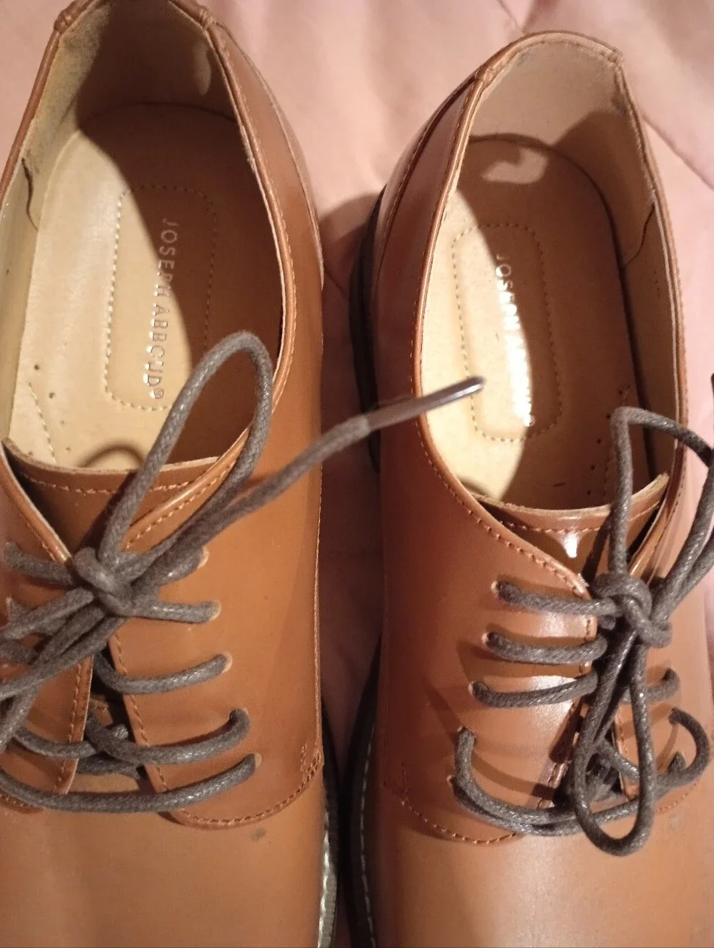 Men's Joseph Abboud Thornton Plain Toe Leather Shoes